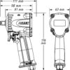 Pneumatický rázový utahovák 1/2", 1200Nm - HA218356