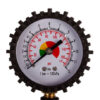 Hustič pneu s manometrem, rychlospojka 1/4" - HTA830042