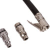 Hustič pneu s manometrem, rychlospojka 1/4" - HTA830042