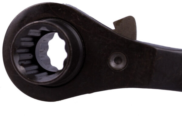 Očkový ráčnový klíč (lešenářská ráčna) 17 x 19 mm - HT191406