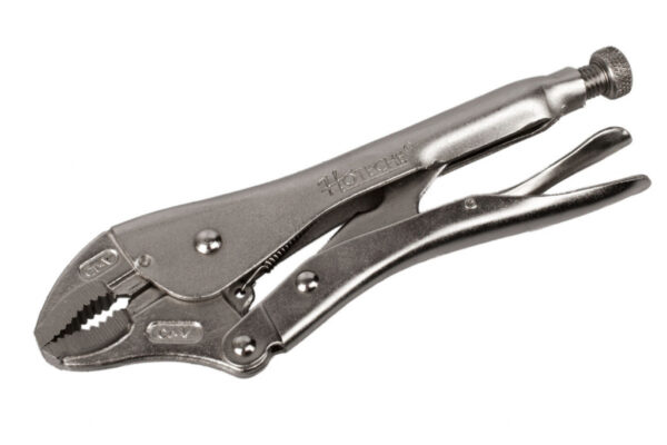 Samosvorné kleště se zahnutou čelistí 225 mm - HT110203