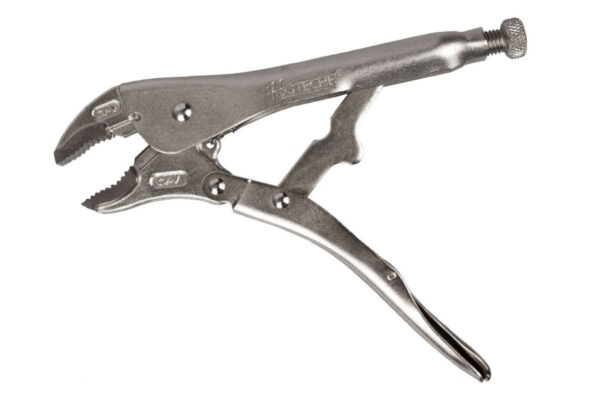 Samosvorné kleště se zahnutou čelistí 225 mm - HT110203