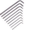 Sada prodloužených TORX klíčů s otvorem 9 ks - HT260910