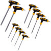 Sada T TORX šroubováků s otvorem 10 ks - HT262009