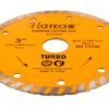 Diamantový řezný kotouč 125 mm, TURBO - HT570304