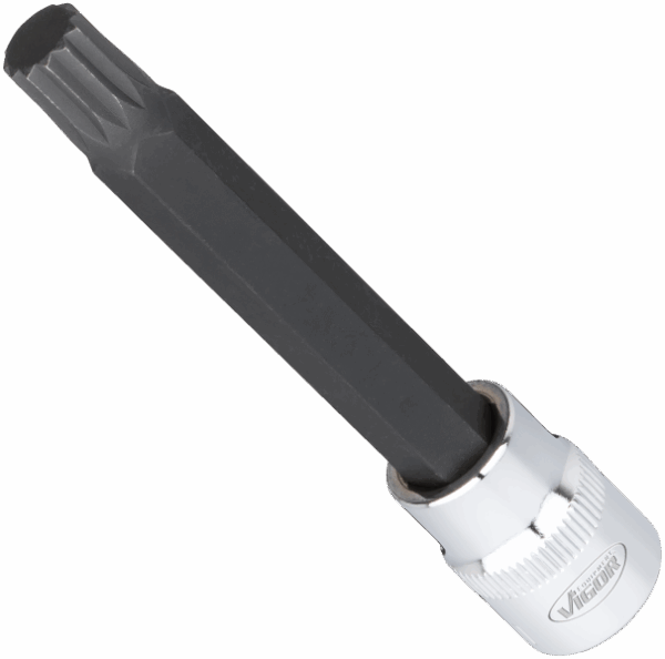 Sada nástrčných hlavic XZN 3/8” v kufru, 26 ks - V6018