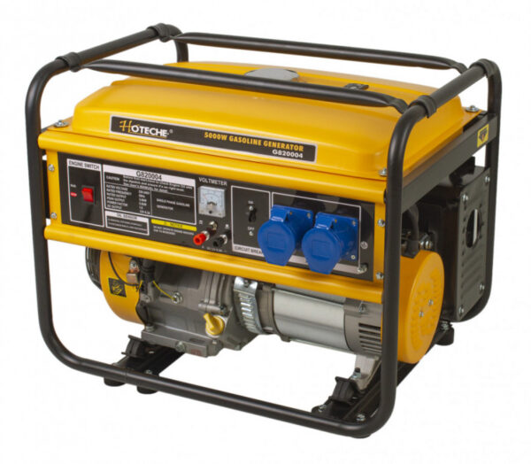 Benzínová elektrocentrála 5000 W - HTG820004