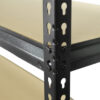Policový regál, 5 polic - 1200 x 410 x 1830 mm - AH007