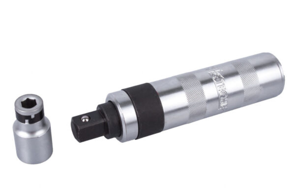 Úderový šroubovák s bity, 7 ks - HT251207
