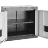 Celokovová závěsná dílenská skříň 675 x 305 x 610 mm - TC326254