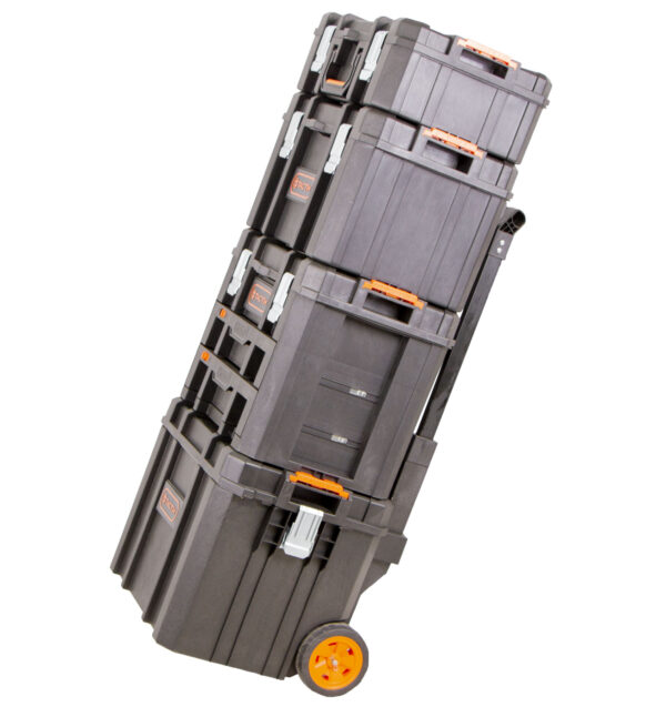 Vodotěsný plastový kufr 528 x 371 x 310 mm - TC320361