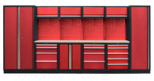 Kvalitní PROFI RED dílenský nábytek 4235 x 495 x 2000 mm - RTGS1300A5