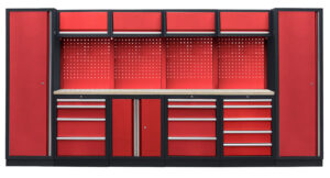 Kvalitní PROFI RED dílenský nábytek 3920 x 495 x 2000 mm - RTGS1300A8