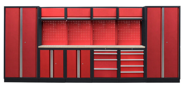 Kvalitní PROFI RED dílenský nábytek - 4535 x 495 x 2000 mm - RTGS1300AA2