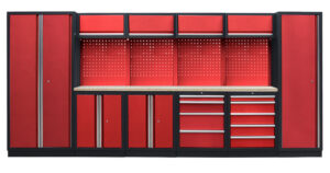 Kvalitní PROFI RED dílenský nábytek 4235 x 495 x 2000 mm - RTGS1300AA6