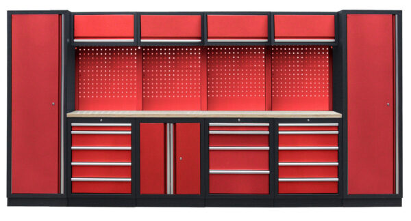 Kvalitní PROFI RED dílenský nábytek 3920 x 495 x 2000 mm - RTGS1300AA