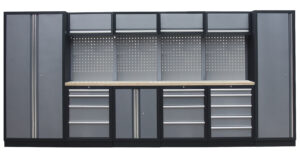 Kvalitní PROFI dílenský nábytek 4235 x 495 x 2000 mm - TGS1300A5 Grey