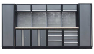 Kvalitní PROFI dílenský nábytek 3920 x 495 x 2000 mm - TGS1300AA4 Grey