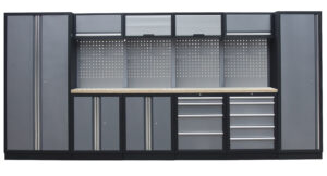Kvalitní PROFI dílenský nábytek 4235 x 495 x 2000 mm - TGS1300AA5 Grey