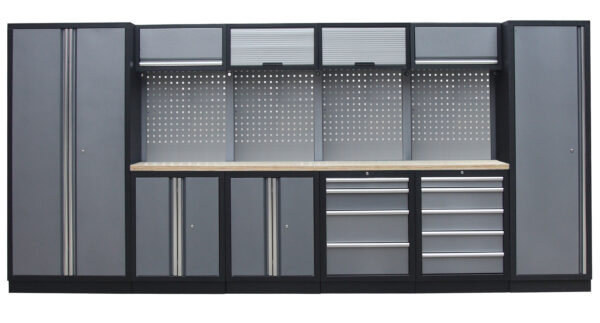 Kvalitní PROFI dílenský nábytek 4235 x 495 x 2000 mm - TGS1300AA5 Grey