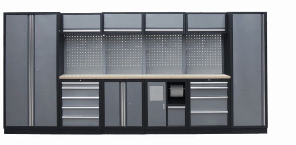 Kvalitní PROFI dílenský nábytek 4235 x 495 x 2000 mm - TGS1301AI Grey
