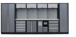 Kvalitní PROFI dílenský nábytek 4235 x 495 x 2000 mm - TGS1301AJ Grey