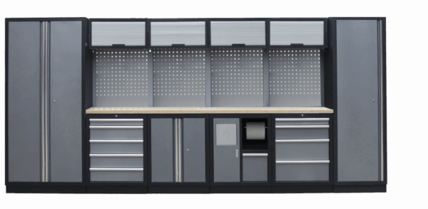 Kvalitní PROFI dílenský nábytek 4235 x 495 x 2000 mm - TGS1301AJ Grey