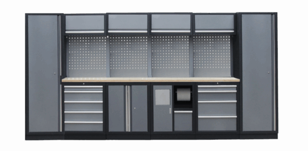 Kvalitní PROFI dílenský nábytek 3920 x 495 x 2000 mm - TGS1301AR Profi Grey