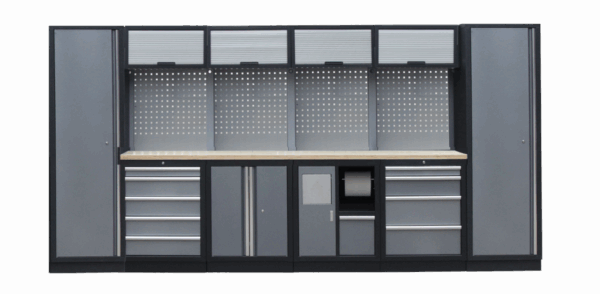 Kvalitní PROFI dílenský nábytek 3920 x 495 x 2000 mm - TGS1301AP Grey