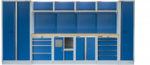 Kvalitní PROFI BLUE dílenský nábytek 4235 x 495 x 2000 mm - MTGS1301AI Blue