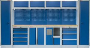 Kvalitní PROFI BLUE dílenský nábytek 3920 x 495 x 2000 mm - MTGS1301AR Profi Blue