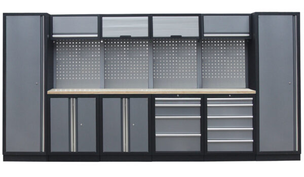 Kvalitní PROFI dílenský nábytek 3920 x 495 x 2000 mm - TGS1300AA8 Grey