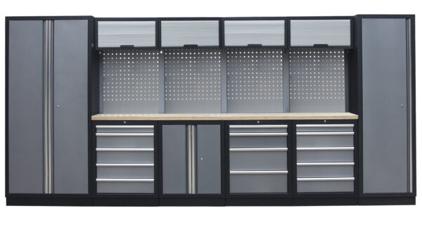 Kvalitní PROFI dílenský nábytek 4235 x 495 x 2000 mm - TGS1300AJ Grey