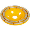 Diamantový brusný kotouč 125 mm, pohárový - HT570513