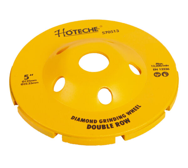 Diamantový brusný kotouč 125 mm, pohárový - HT570513