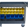 Dílenský vozík s boxy 950 x 650 x 855 mm, 42 boxů - PSB9565