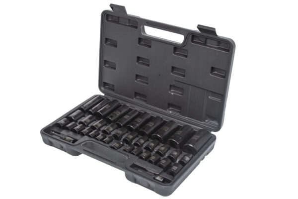 Sada vnitřních nástrčných klíčů 1/2" a 3/8", 38 ks - HT206404