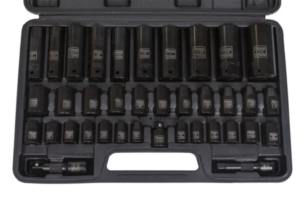 Sada vnitřních nástrčných klíčů 1/2" a 3/8", 38 ks - HT206404
