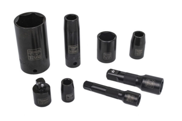 Sada vnitřních nástrčných klíčů 1/2" a 3/8", 38 ks - HT206404