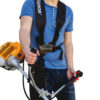 Křovinořez benzínový 2v1, 1250W - HTG840207