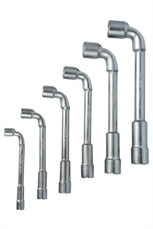 Sada trubkových klíčů do L 6 ks, 8 - 19 mm - HT192201