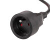 Samonavíjecí buben s elektrickým kabelem a zásuvkou 12m - XBEB01-12