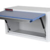 Celokovová závěsná skříňka PROFI BLUE s výklopnými dvířky 680x281x350 mm - MWGB1326