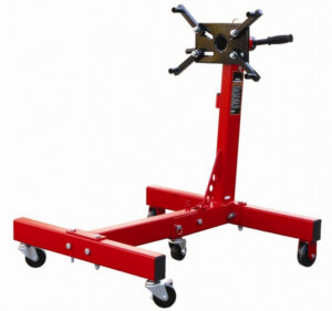 Stojan na motor polohovatelný pojízdný sklopný 680kg - T26801