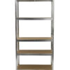 Policový regál, 5 polic, 900 x 400 x 1800 mm - AH3001