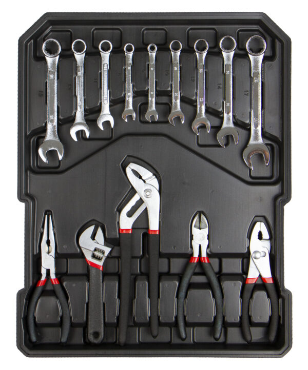 Sada nářadí, Gola sada 1/2" a 1/4" - 428 ks - HT494003