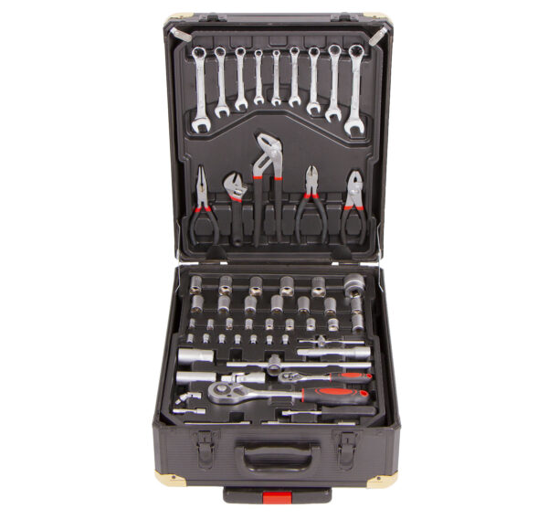 Sada nářadí, Gola sada 1/2" a 1/4" - 428 ks - HT494003