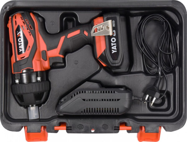 Rázový utahovák AKU 1/2" 18V 300Nm - YT-82804