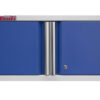 Celokovová dvoukřídlá závěsná skříňka PROFI BLUE 680x281x350 mm - MWGB1326C