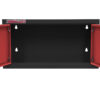 Celokovová dvoukřídlá závěsná skříňka PROFI RED 680x281x350 mm - RWGB1326C